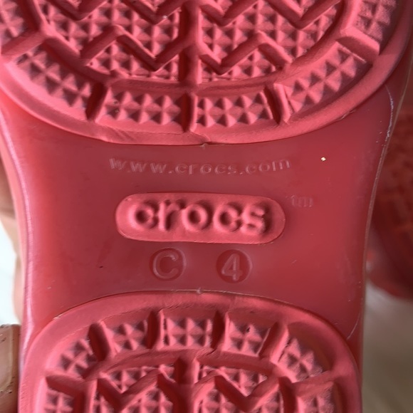 ❌SOLD❌Crocs Isabella Jelly Sandal Pink Size C4 - Picture 6 of 7